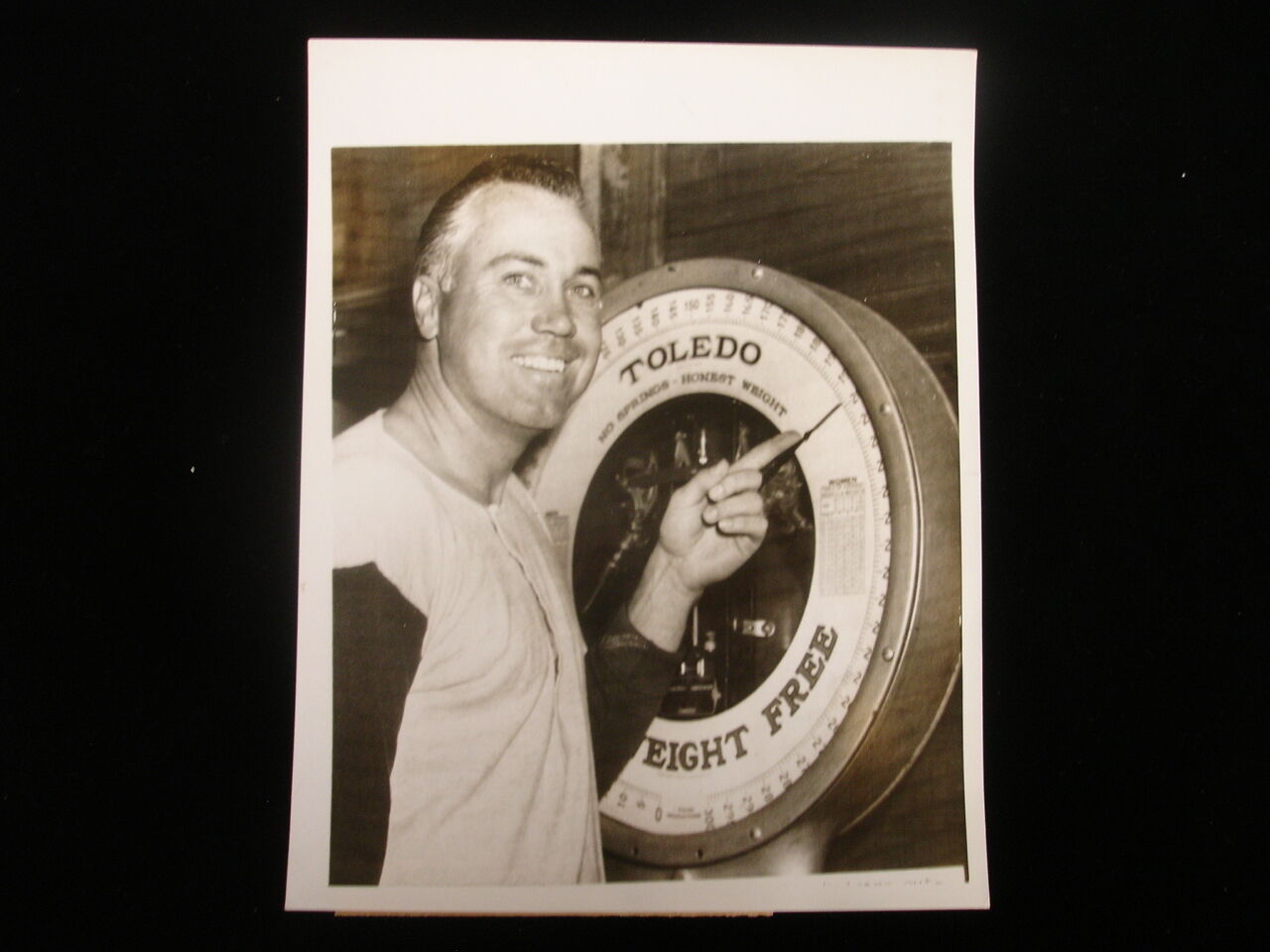 1959 Duke Snider LA Dodgers Wire Photograph - 7" x 9"