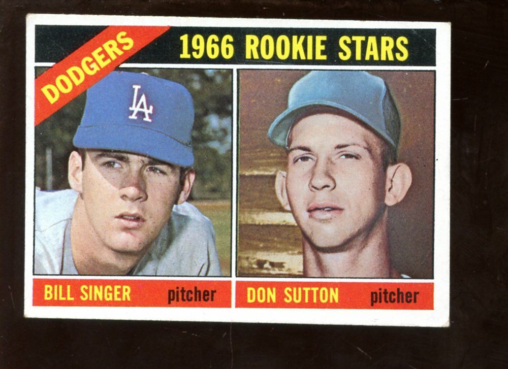 1966 Topps Baseball Card #288 Don Sutton Rookie EX+