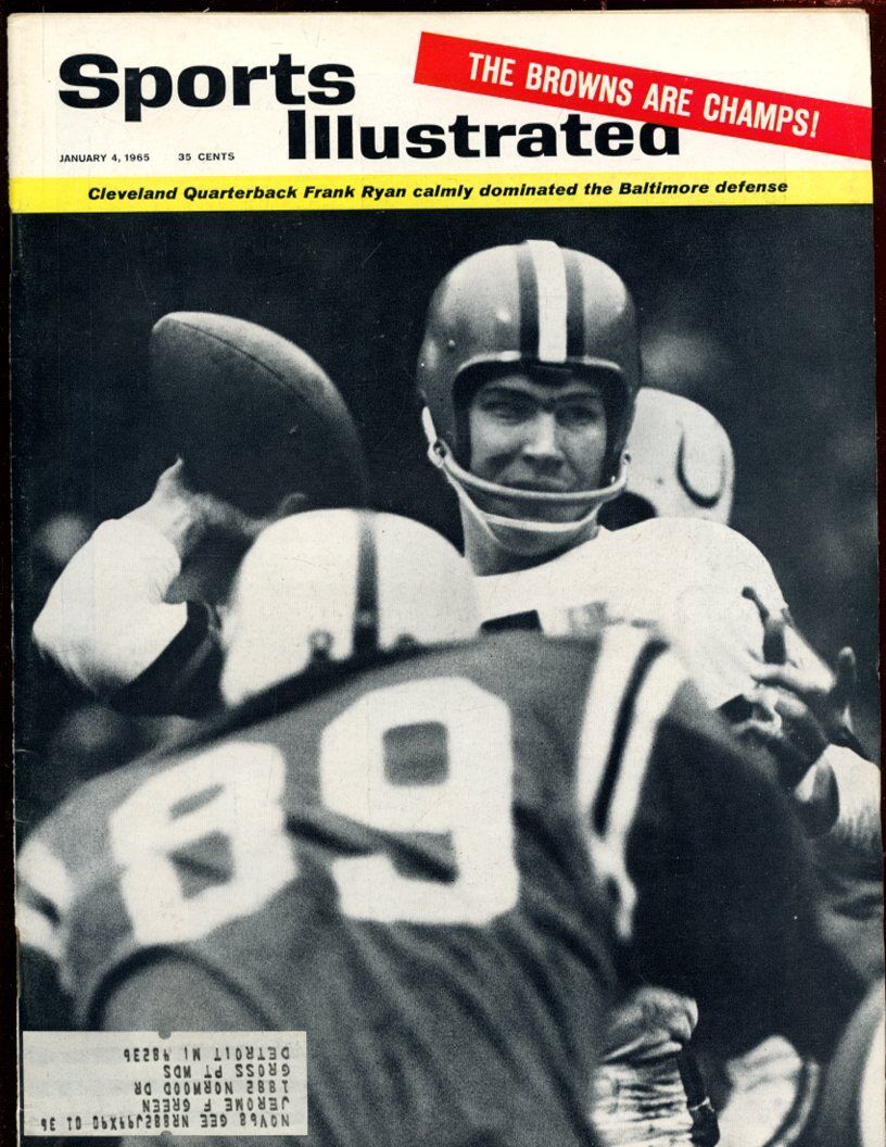 Sept 22 1969 Sports Illustrated Magazine With Jim Turner Jets Cover EX