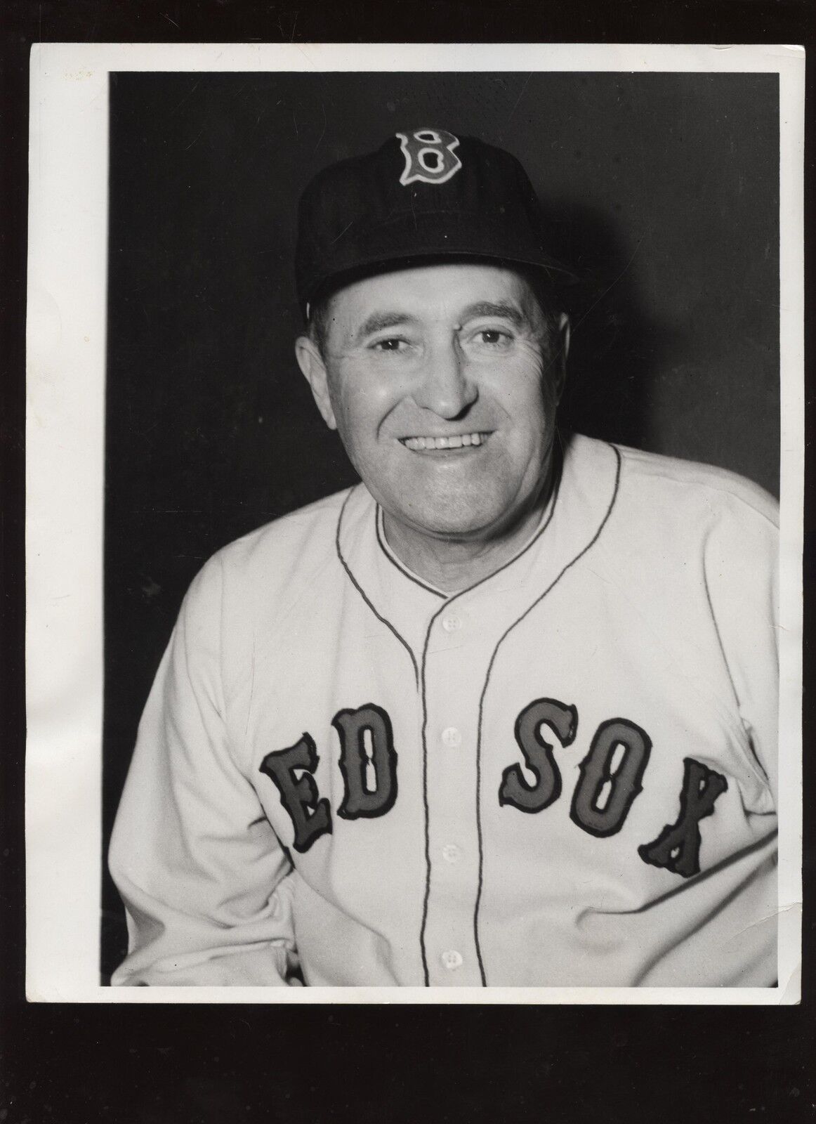 Original Joe McCarthy Manager Boston Red Sox Wire Photo 