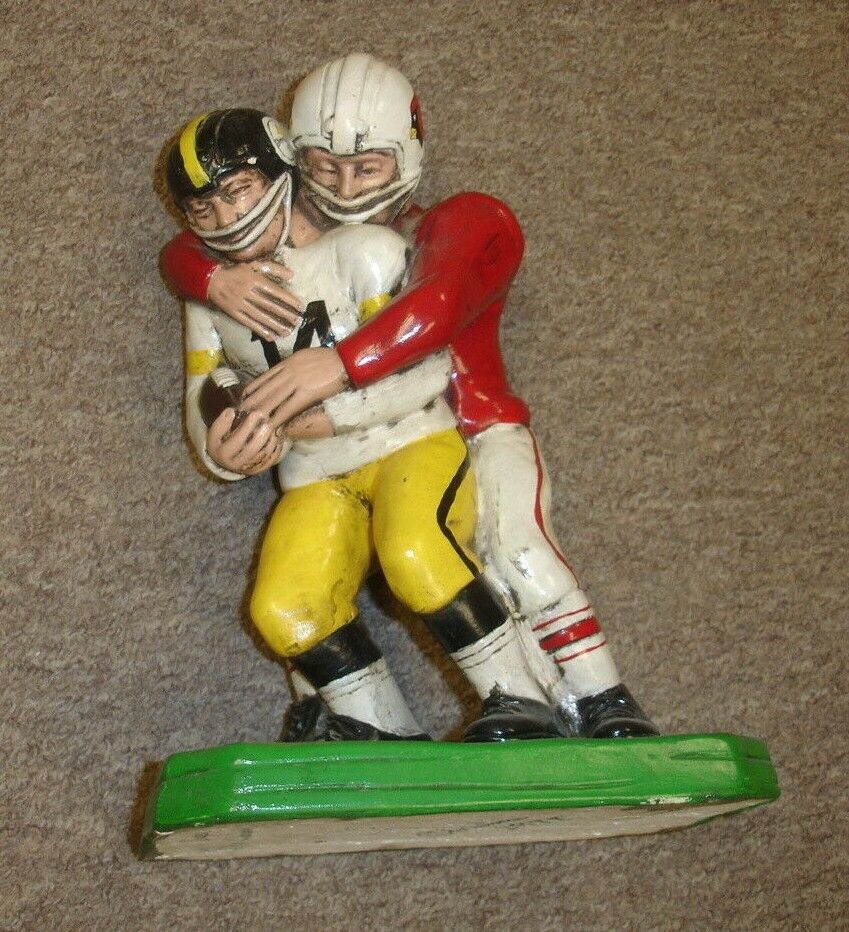 circa 1977 Steelers vs Cardinals Ceramic Statue attributed to NFL star Leo Sugar