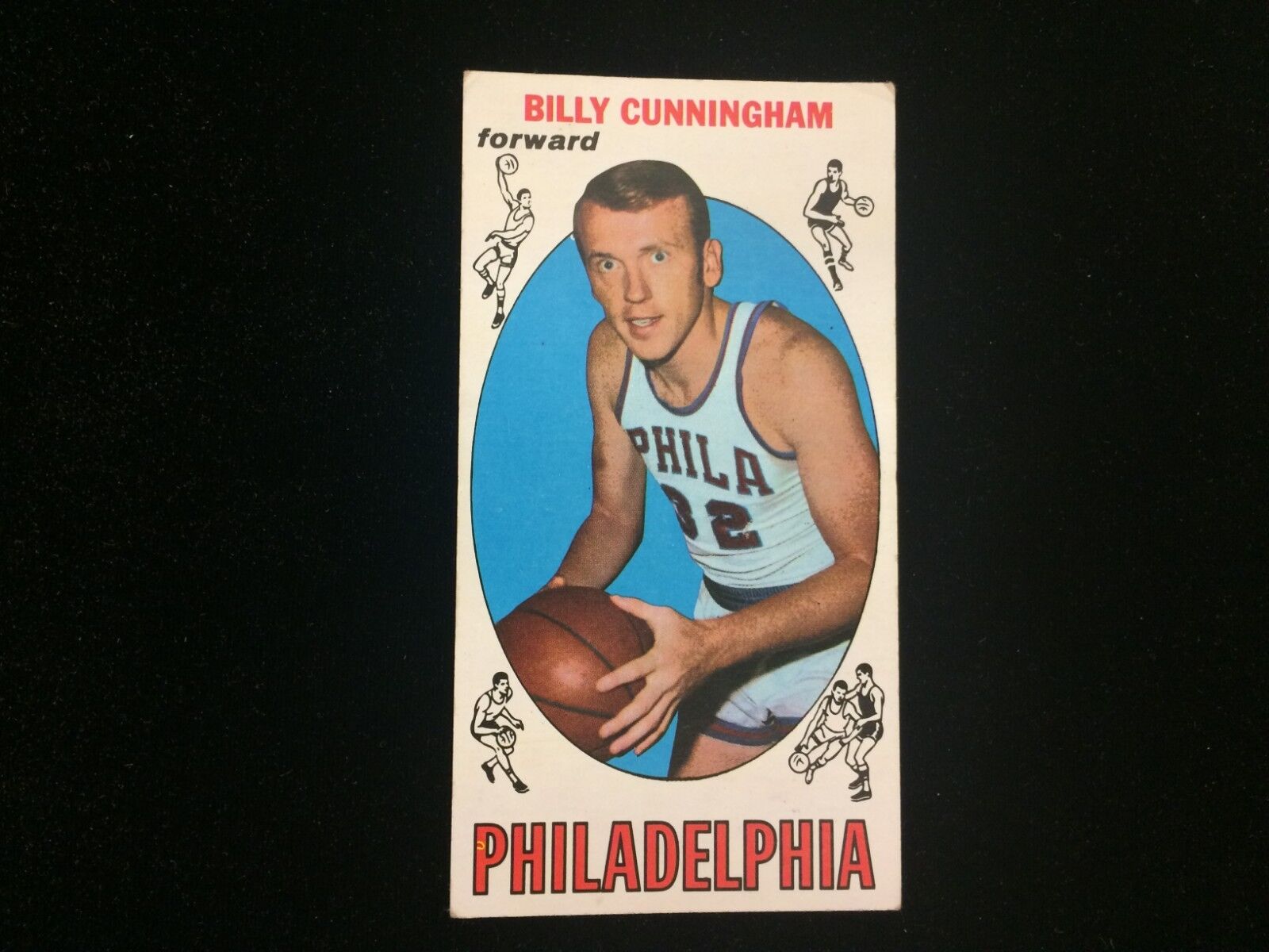 1969-70 Topps Basketball #40 Billy Cunningham - EX