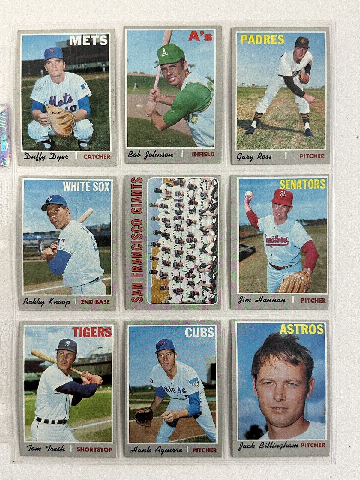 1970 Topps Baseball High Numbers Starter Set / Lot of 90 Different VG-EX/EX