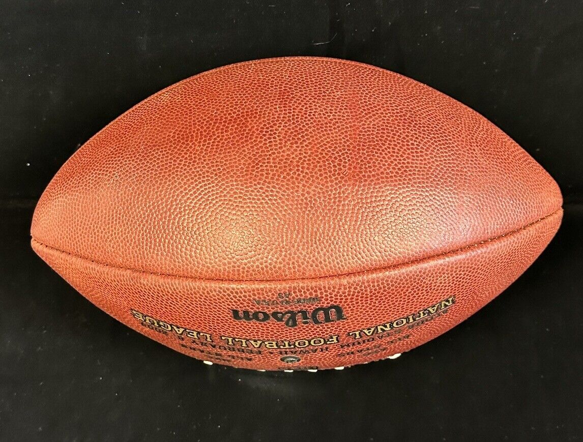 2009 Hawaii PRO BOWL NFL GAME USED Larry Fitzgerald (MVP) Touchdown Football