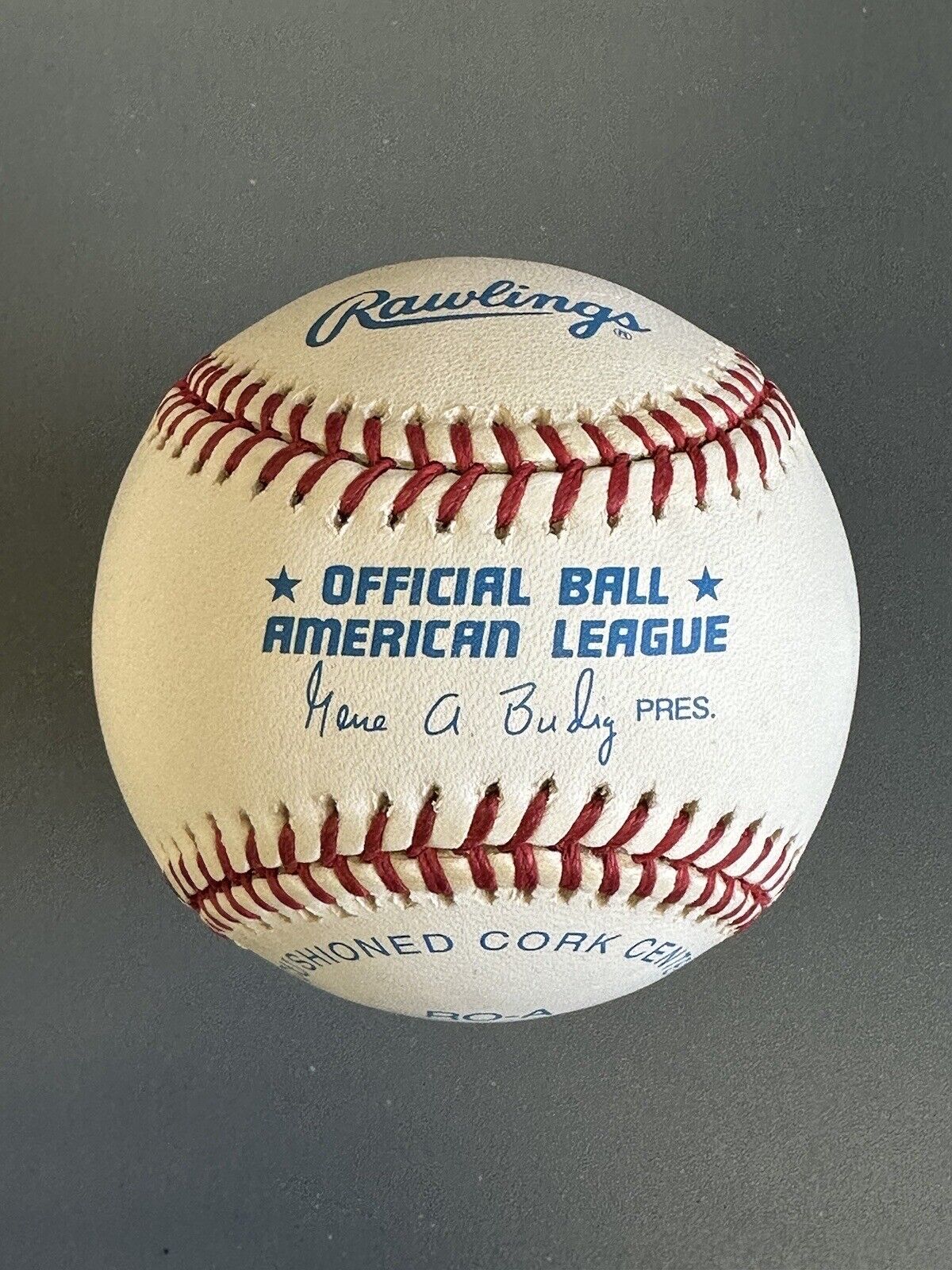 Bill Moose Skowron #14 NY Yankees SIGNED Official AL Budig Baseball w/ hologram