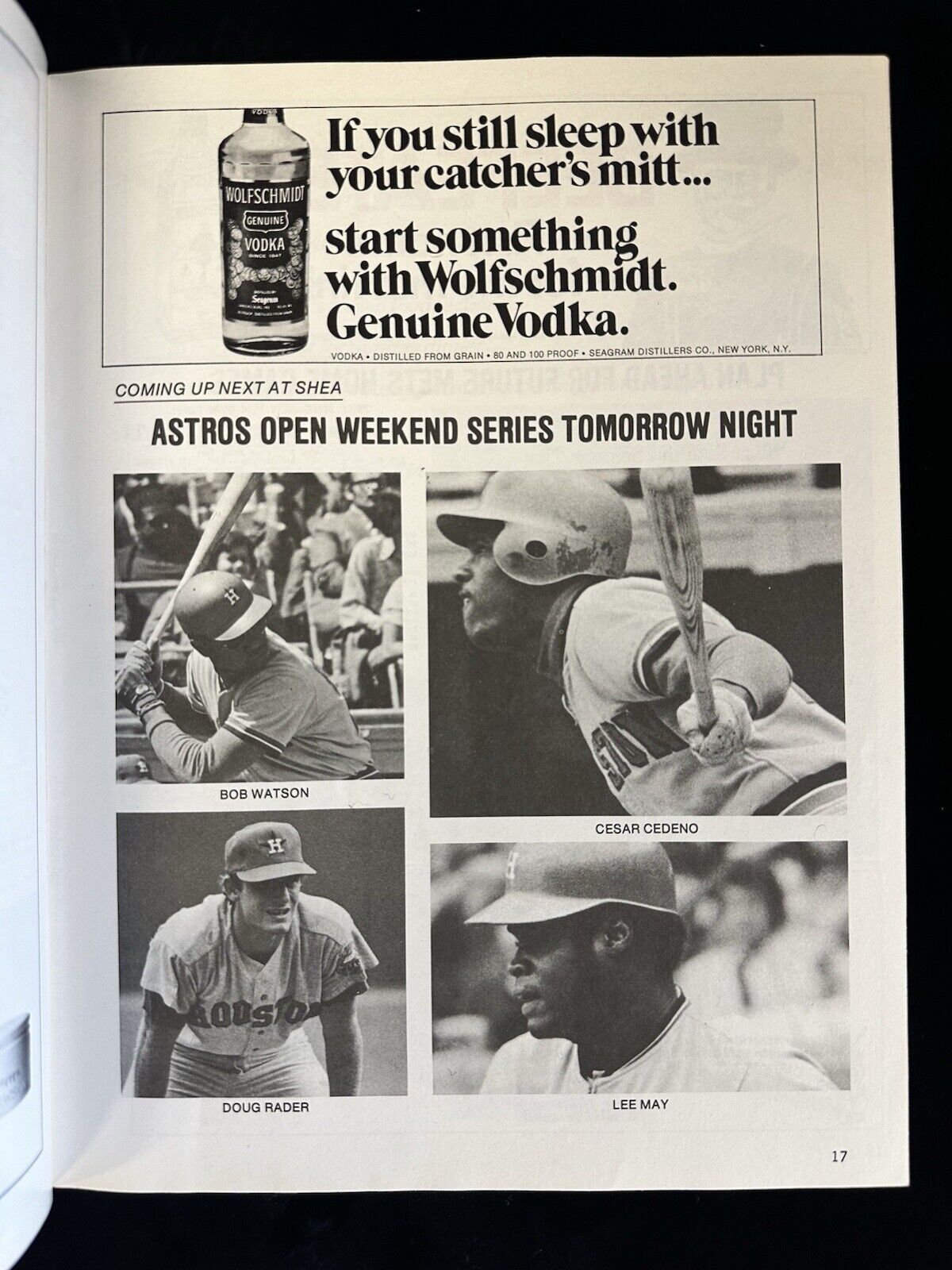 1974 Mayor’s Trophy Baseball Program Yankees vs Mets @ Shea Stadium - Scored