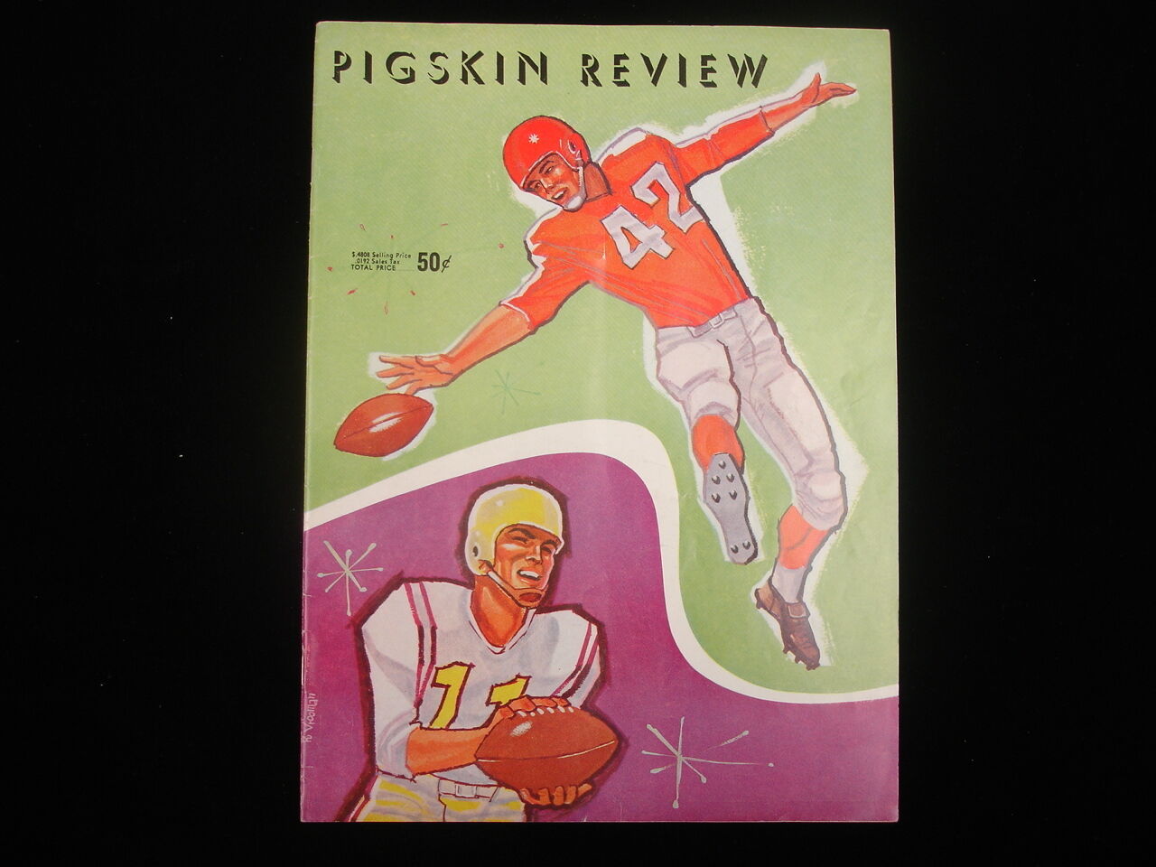 November 11, 1961 Stanford vs. Southern California (USC) NCAA Program