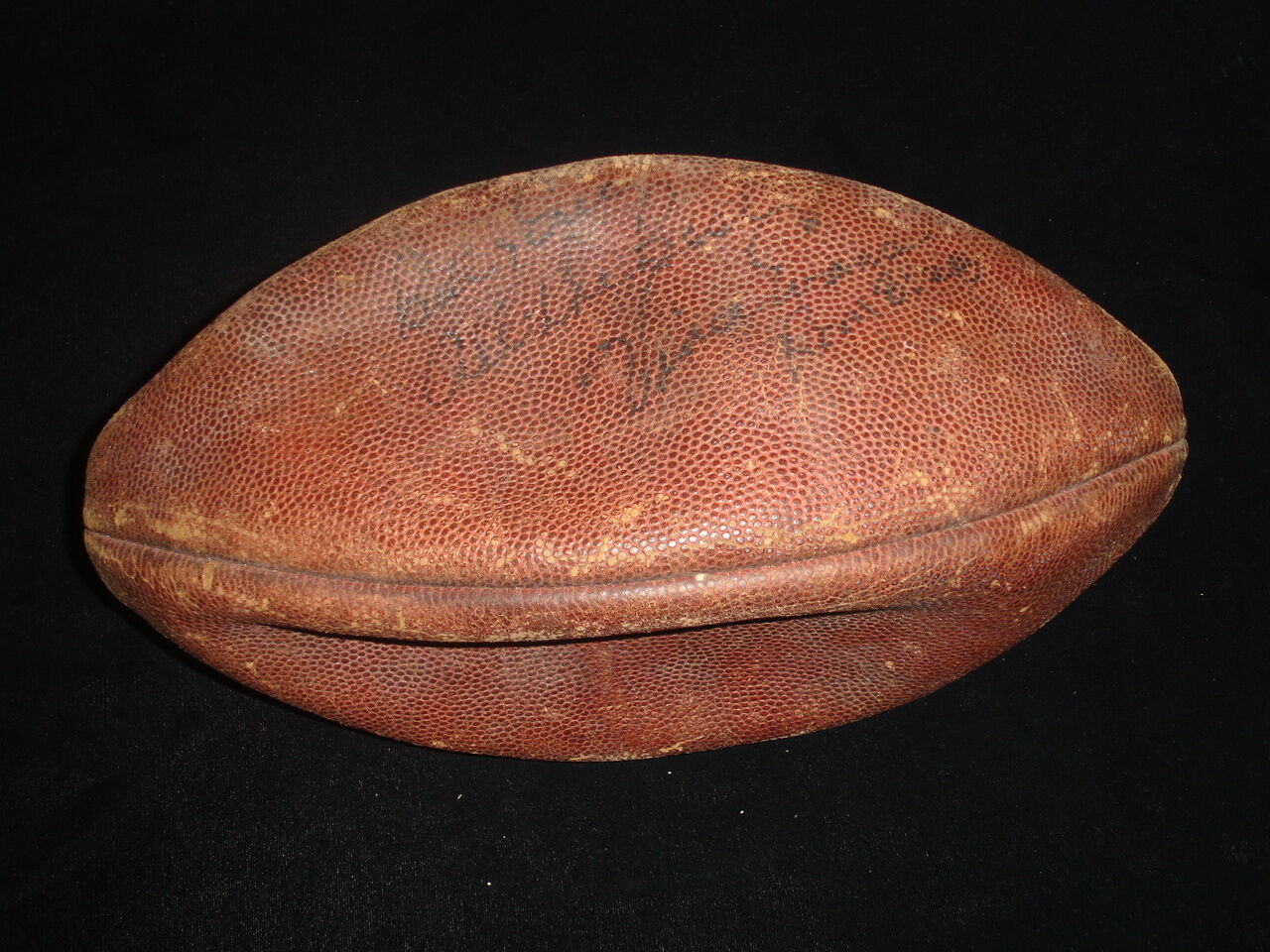 1970's-80's Vince Evans Autographed Game Used Official NFL Football w/ hologram
