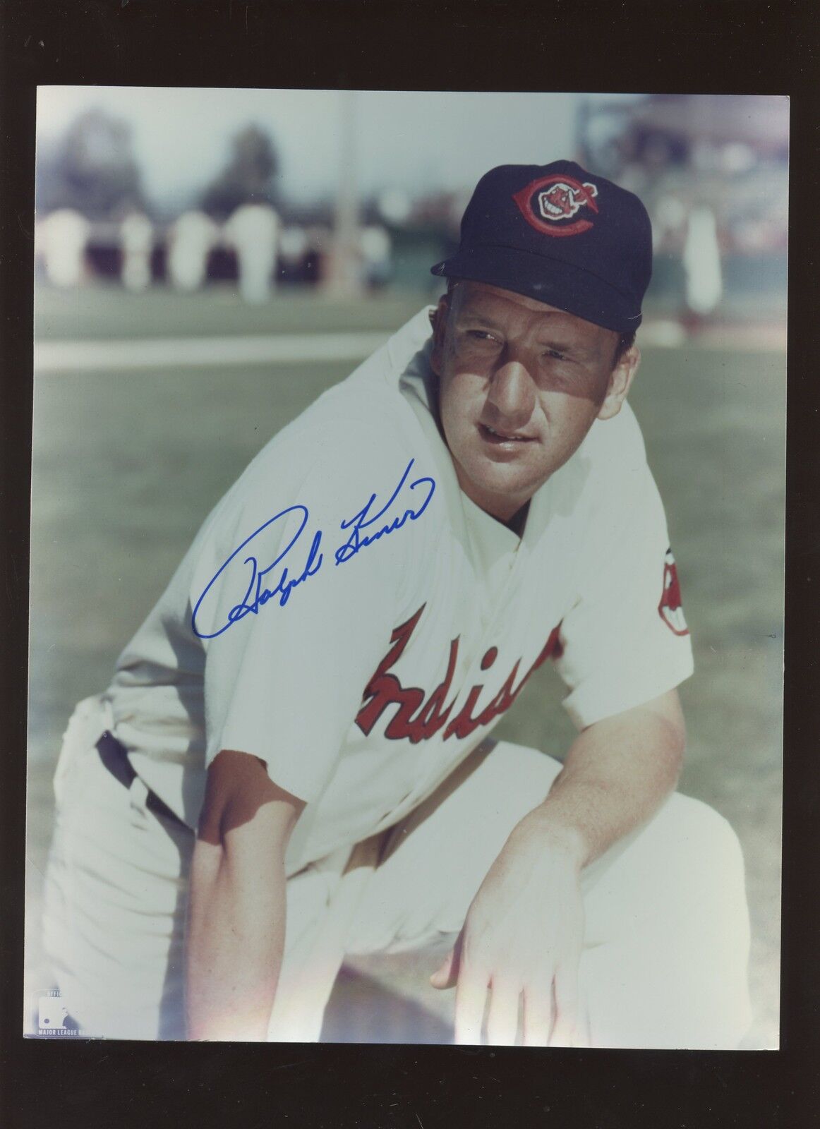 Ralph Kiner Cleveland Indians Autographed 8 X 10 Photo Hologram