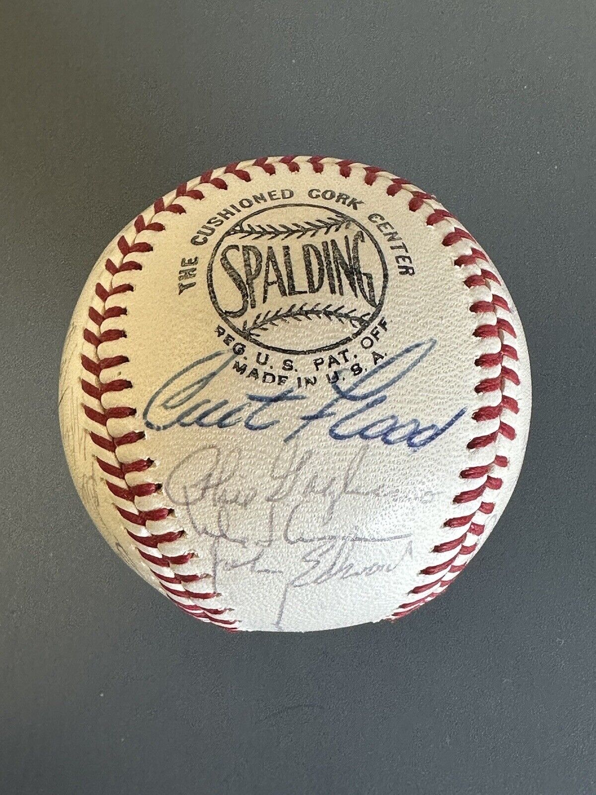 1968 SL Cardinals TEAM SIGNED Official NL Baseball NL Champs 24 sigs JSA