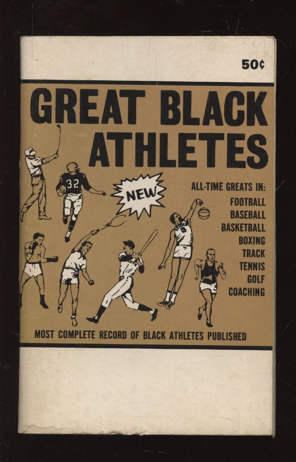 1969 Great Black Athletes Booklet EX+