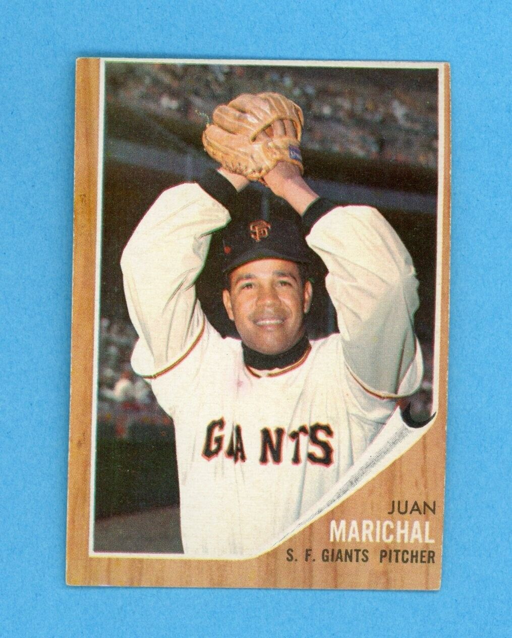 1962 Topps #505 Juan Marichal San Francisco Giants Baseball Card Ex-Ex+ o/c