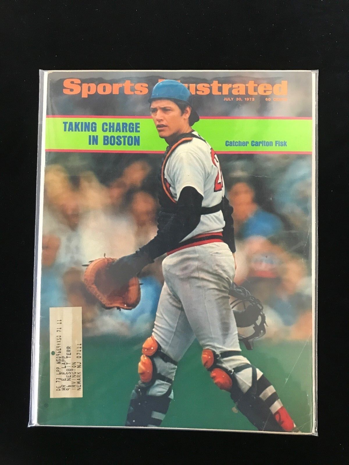 July 30, 1973 Sports Illustrated Complete Magazine-Carlton Fisk RED SOX