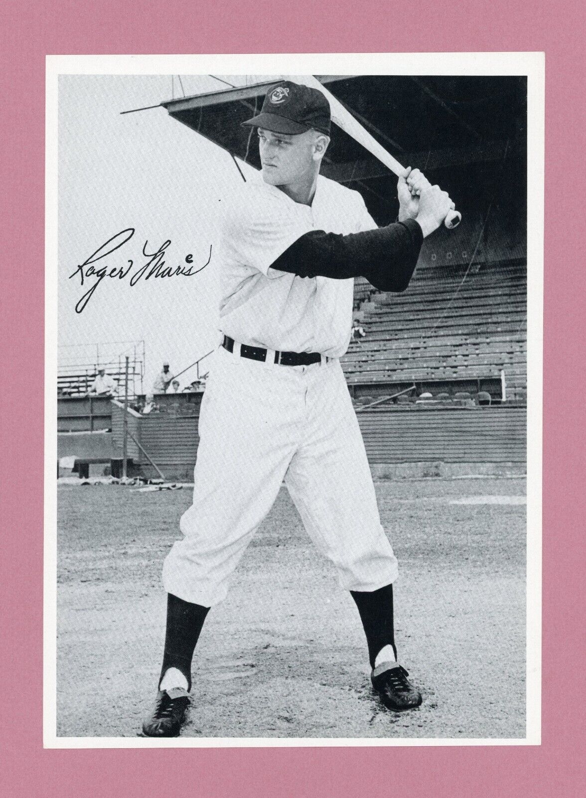 1957 Cleveland Indians Roger Maris Picture Pack Rookie Season Baseball Photo