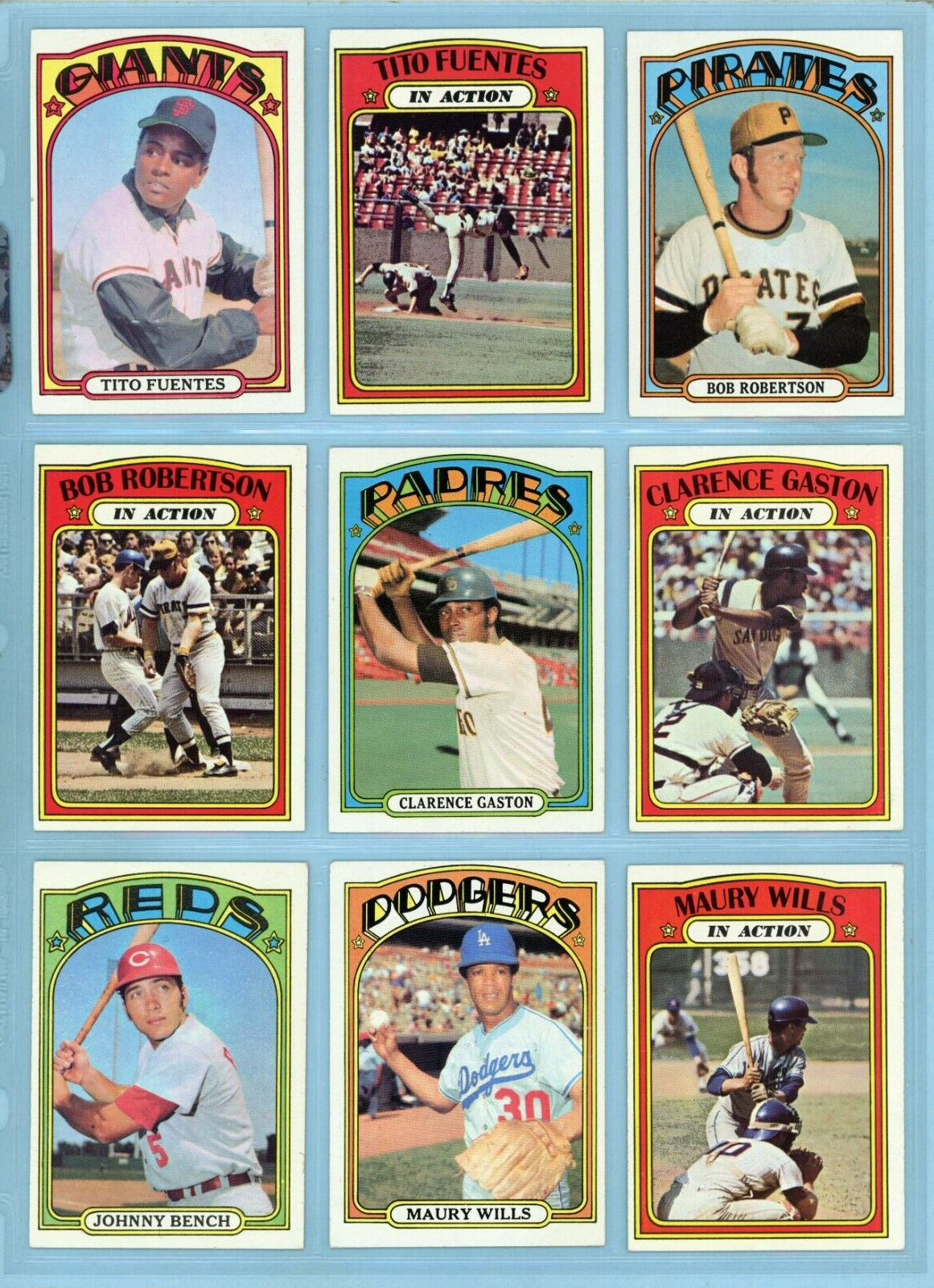 1972 Topps Baseball Starter Set Lot of 452 Different (#1-525 range w/ Stars) EM