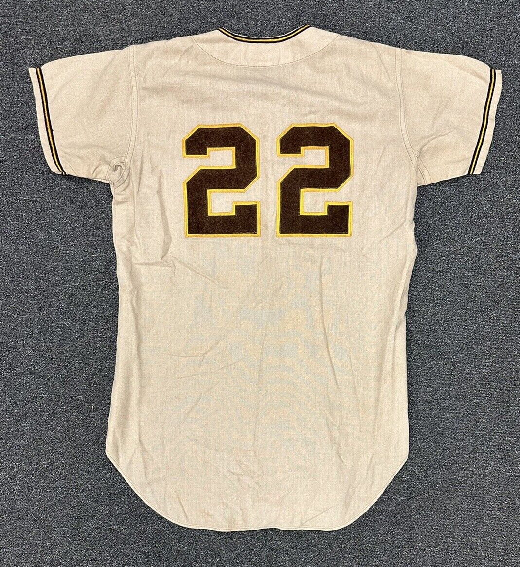 1971 Steve Arlin San Diego Padres GAME USED Road Flannel Jersey #22