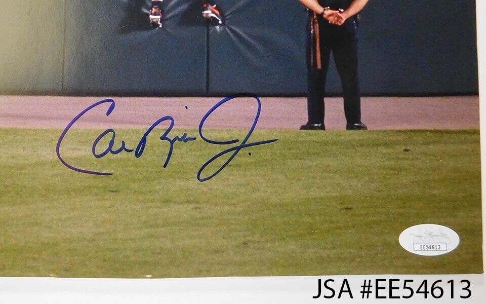 Cal Ripken Jr. 11x14 Signed Photo Auto with JSA Certification - A Classic Pic