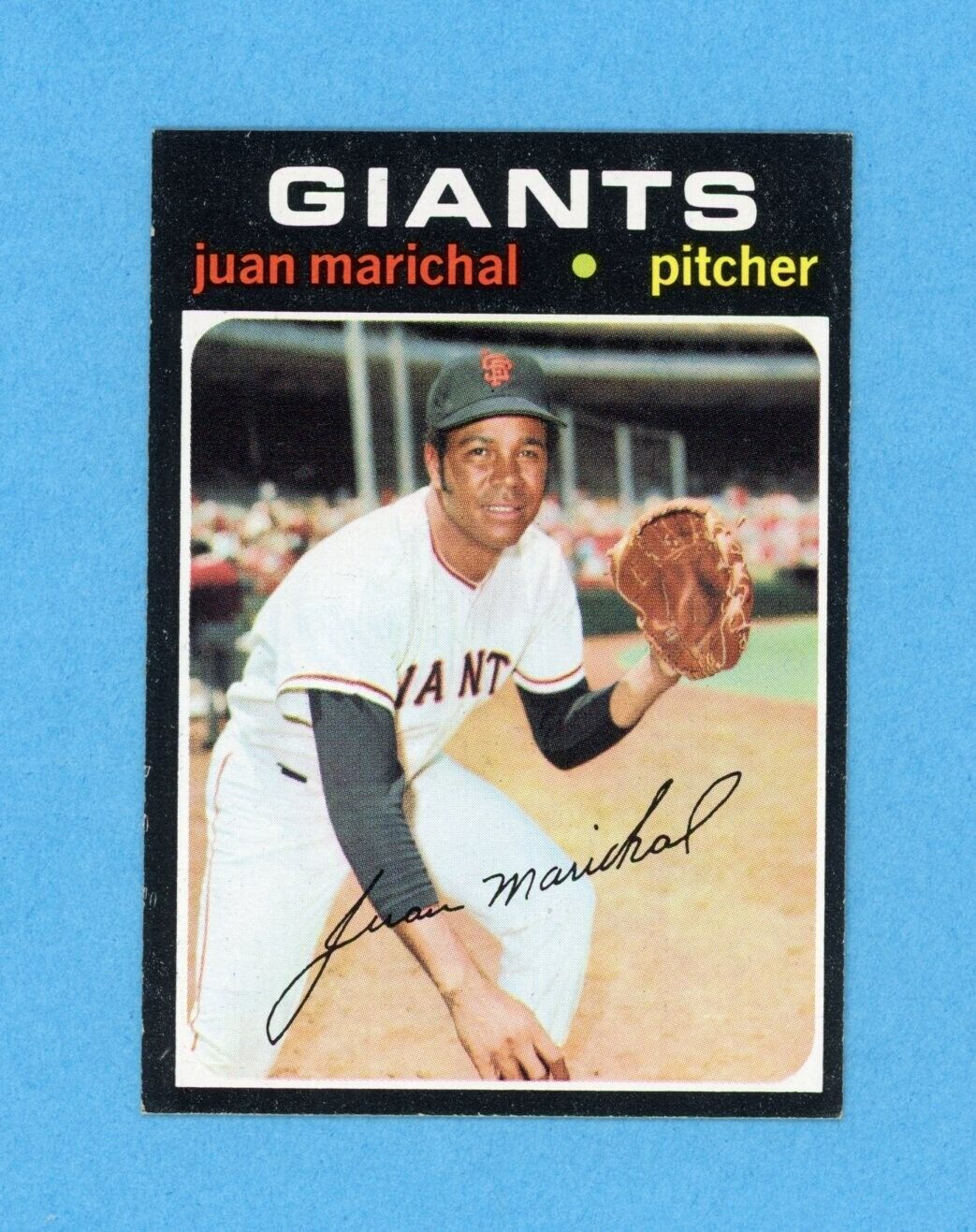 1971 Topps #325 Juan Marichal San Francisco Giants Baseball Card Ex/Mt