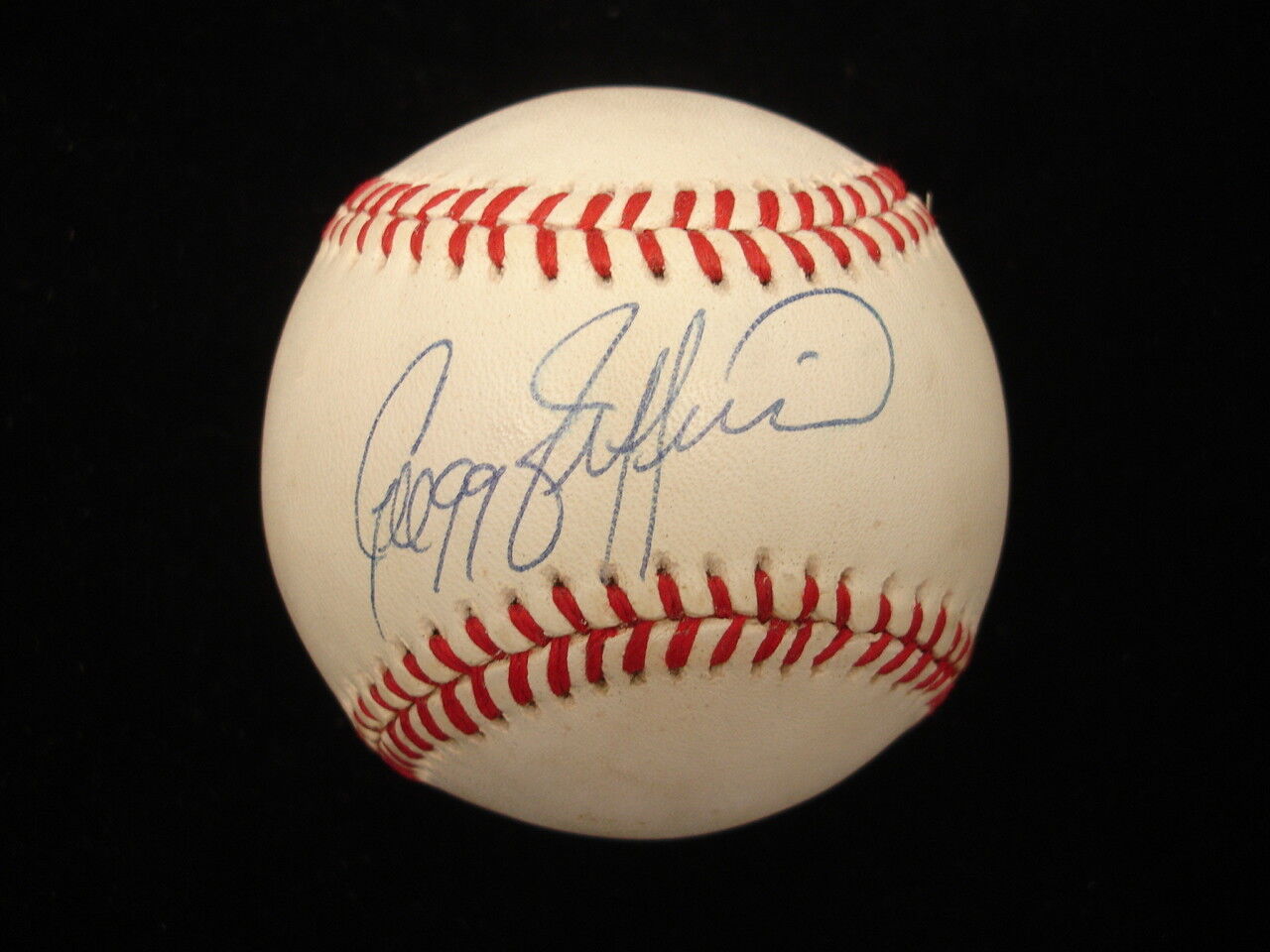 Gregg Jefferies Autographed NL Baseball