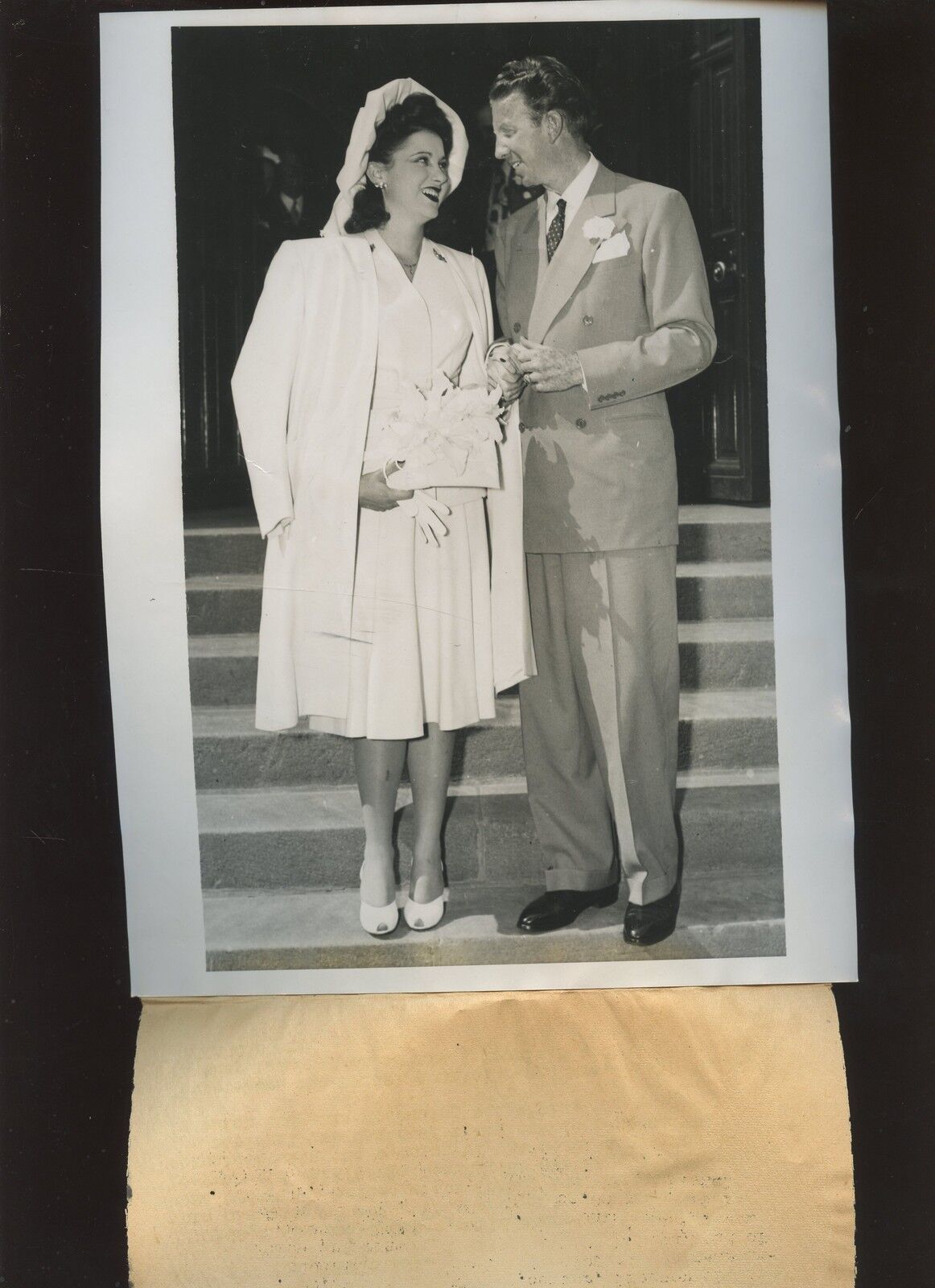 Original May 26 1941 Don Budge Tennis Star Marries Wire Photo