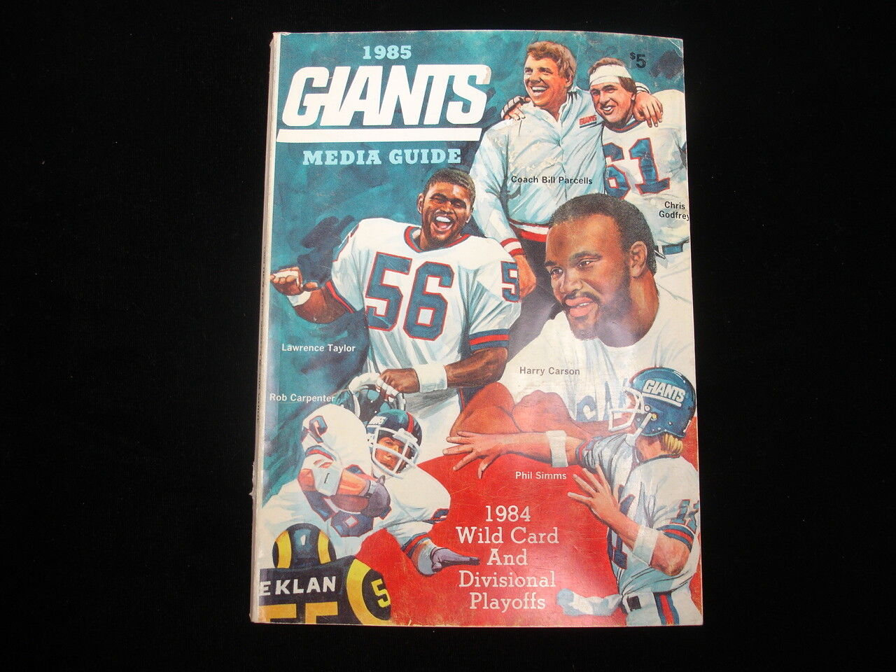 1985 New York Giants Media Guide