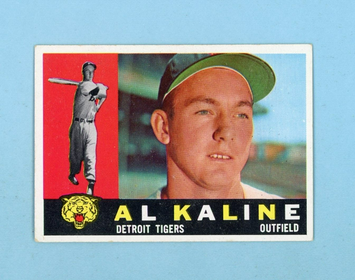 1960 Topps #50 Al Kaline Detroit Tigers Baseball Card Ex/Ex+