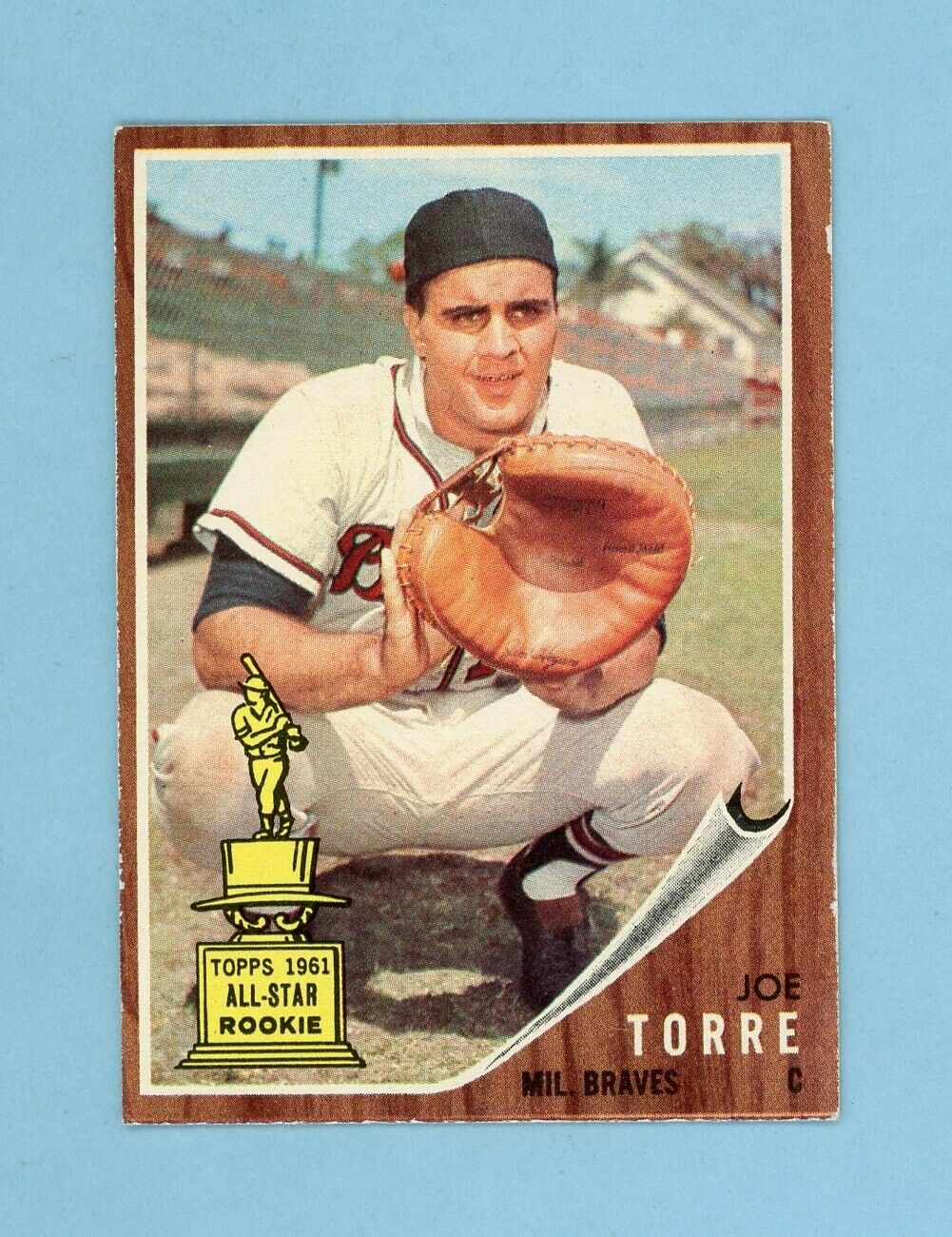 1962 Topps #218 Joe Torre Milwaukee Braves Rookie Baseball Card EX++