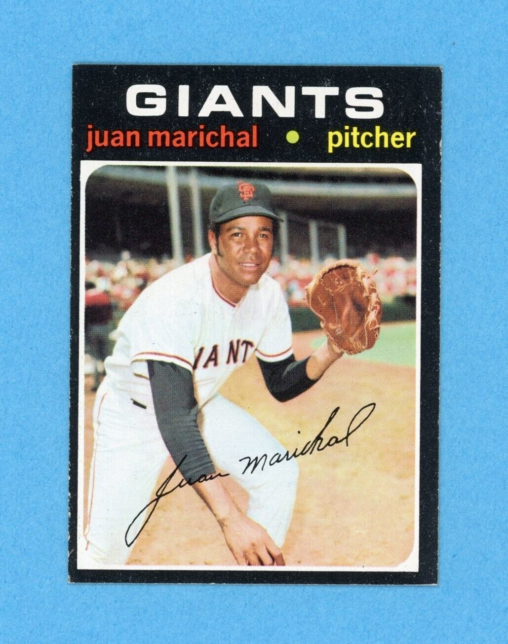 1971 Topps #325 Juan Marichal San Francisco Giants Baseball Card EX++ - Ex/Mt oc