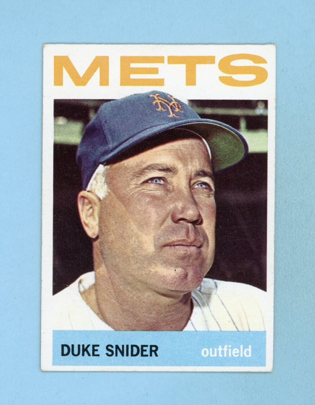 1964 Topps #155 Duke Snider New York Mets Baseball Card EX+