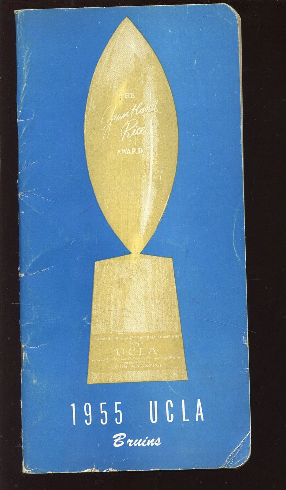 1955 NCAA Football UCLA Bruins Media Guide VG