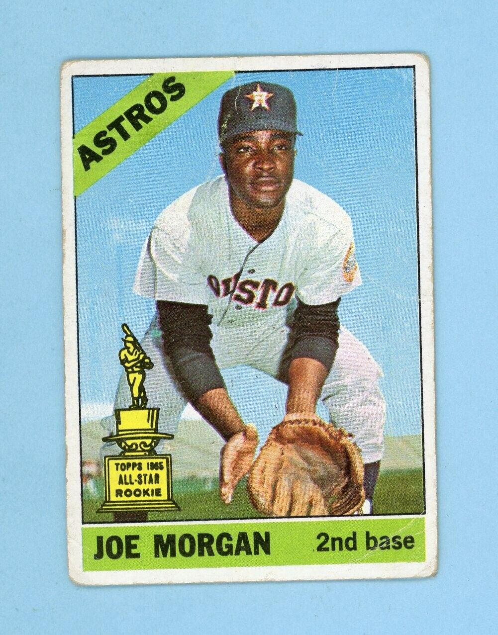 1966 Topps #195 Joe Morgan Houston Astros Baseball Card Low Grade