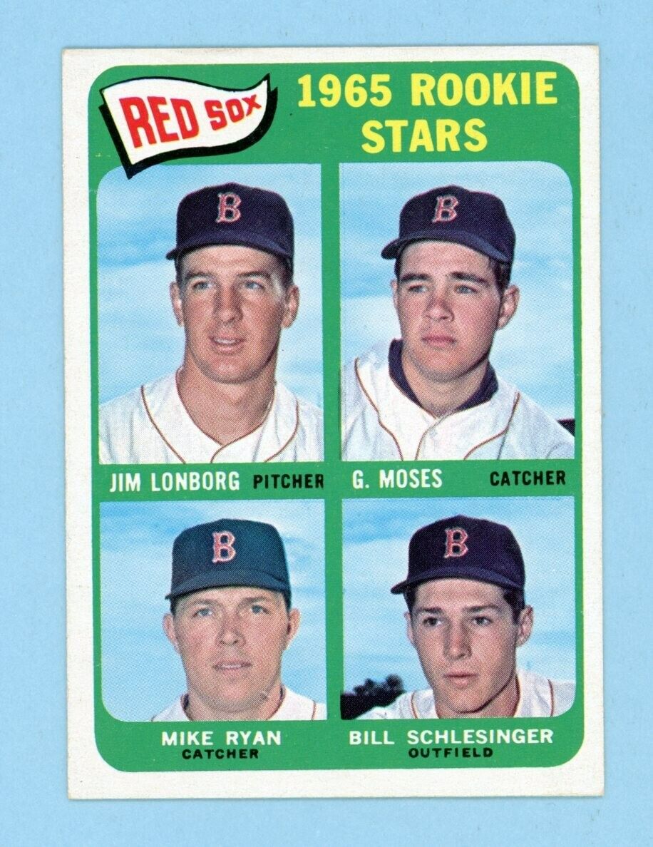 1965 Topps #573 Jim Lonborg Boston Red Sox Rookie Baseball Card EX+