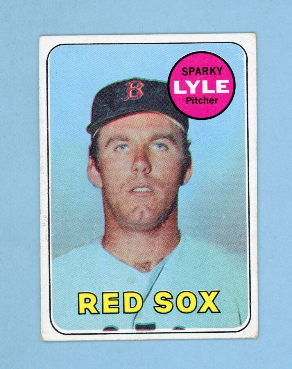 1969 Topps #311 Sparky Lyle Boston Red Sox Rookie Baseball Card Vg/Ex