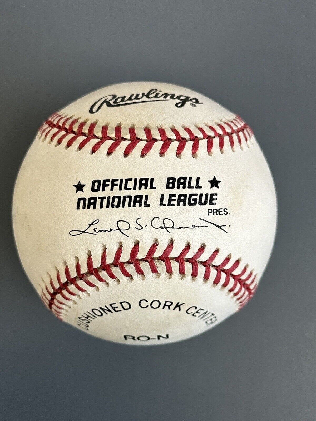 Bud Harrelson New York Mets SIGNED Official NL Coleman Baseball w/ hologram