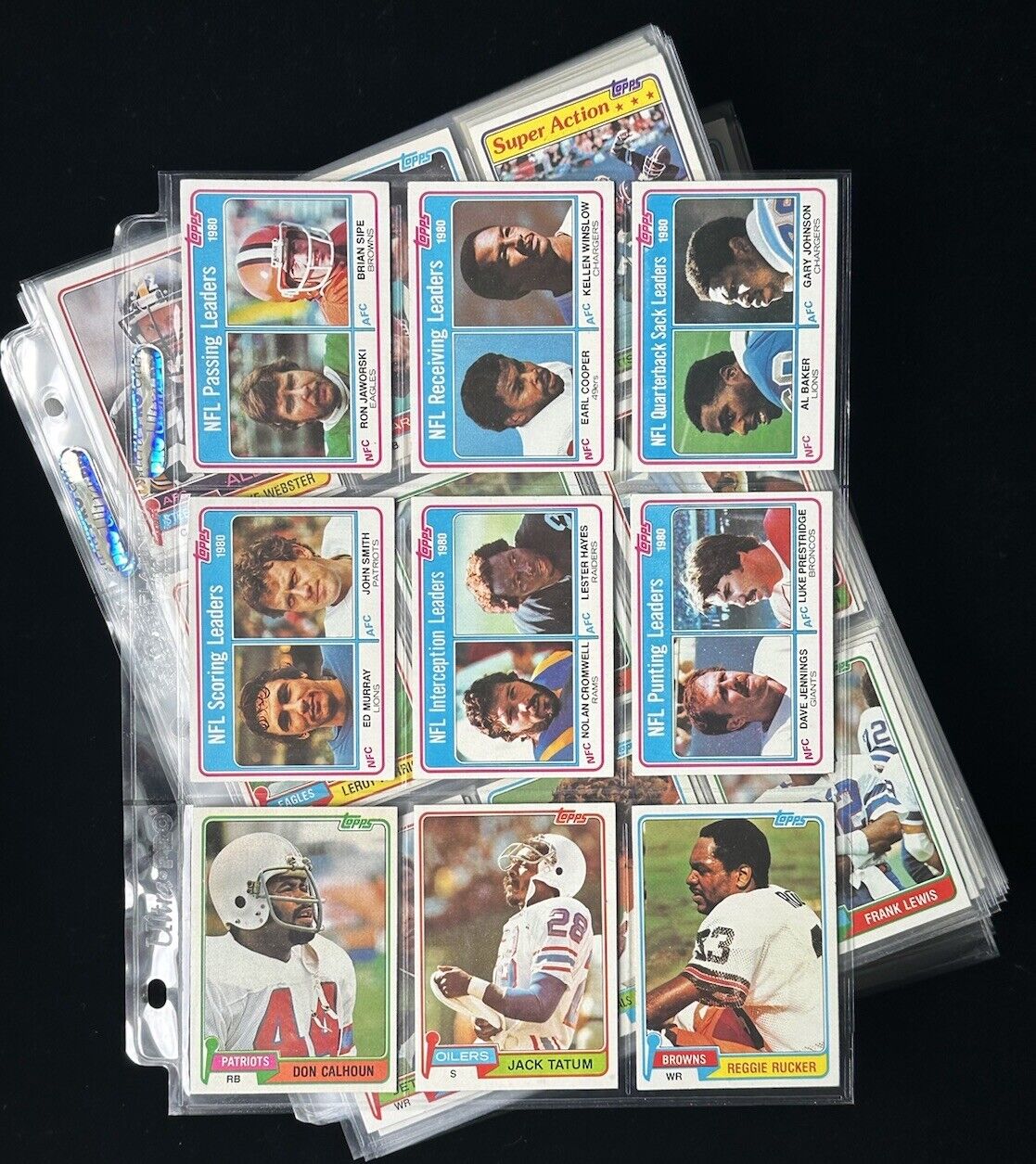 1981 Topps Football Near Complete Set 527/528 NM-MT - missing: Montana Rookie