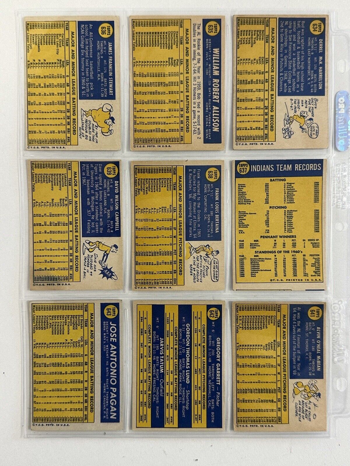 1970 Topps Baseball High Numbers Starter Set / Lot of 90 Different VG-EX/EX