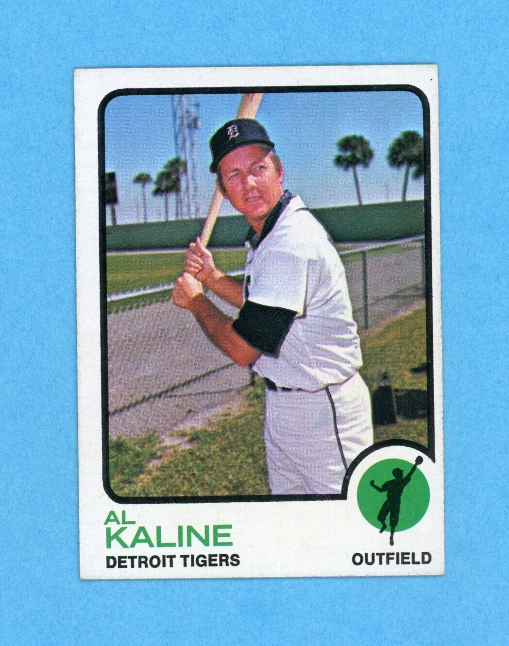 1973 Topps #280 Al Kaline Detroit Tigers Baseball Card EX+-Ex/Mt o/c