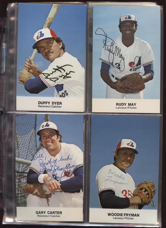 1970's  Postcards 24 Different Autographed