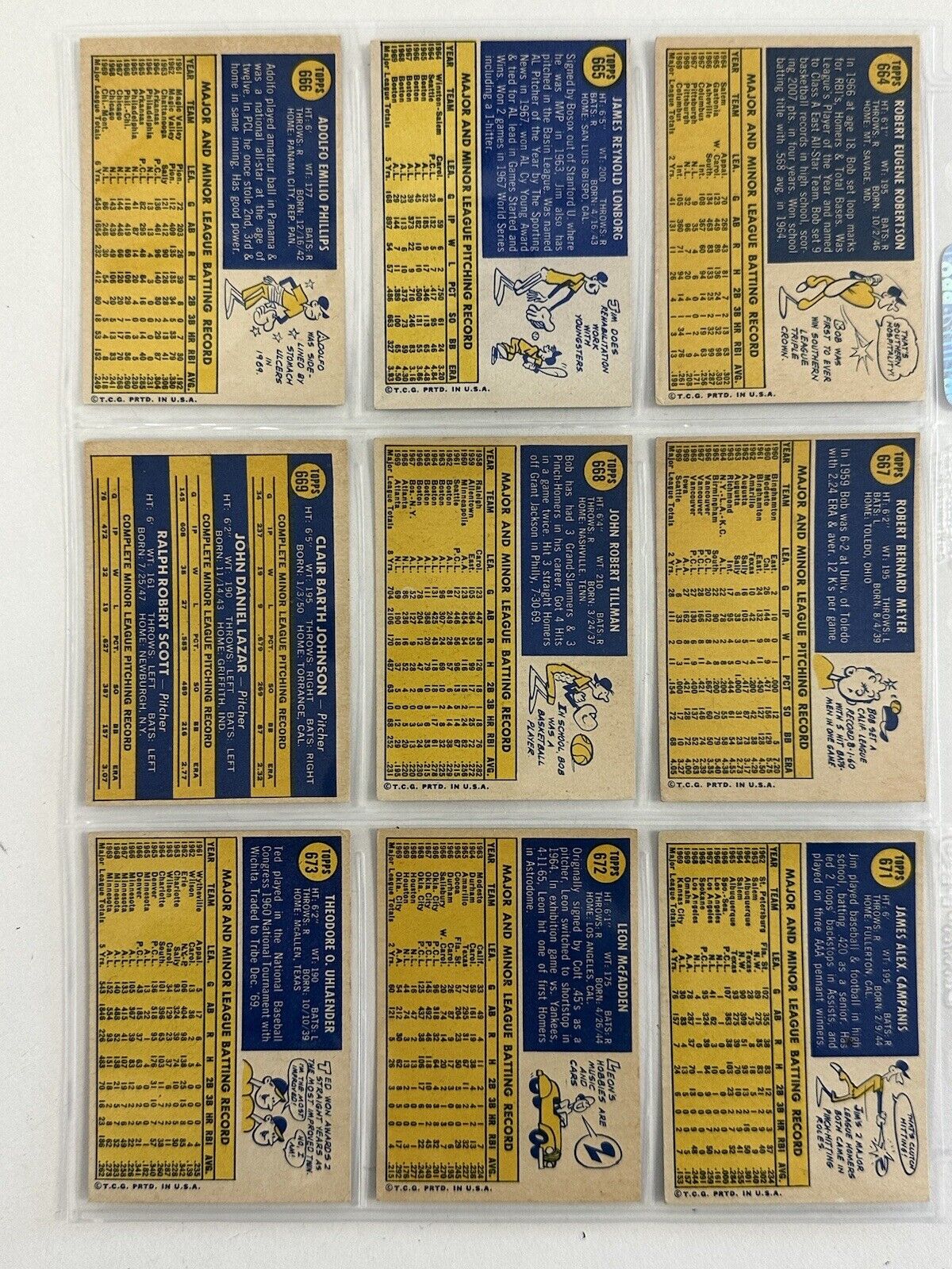 1970 Topps Baseball High Numbers Starter Set / Lot of 90 Different VG-EX/EX