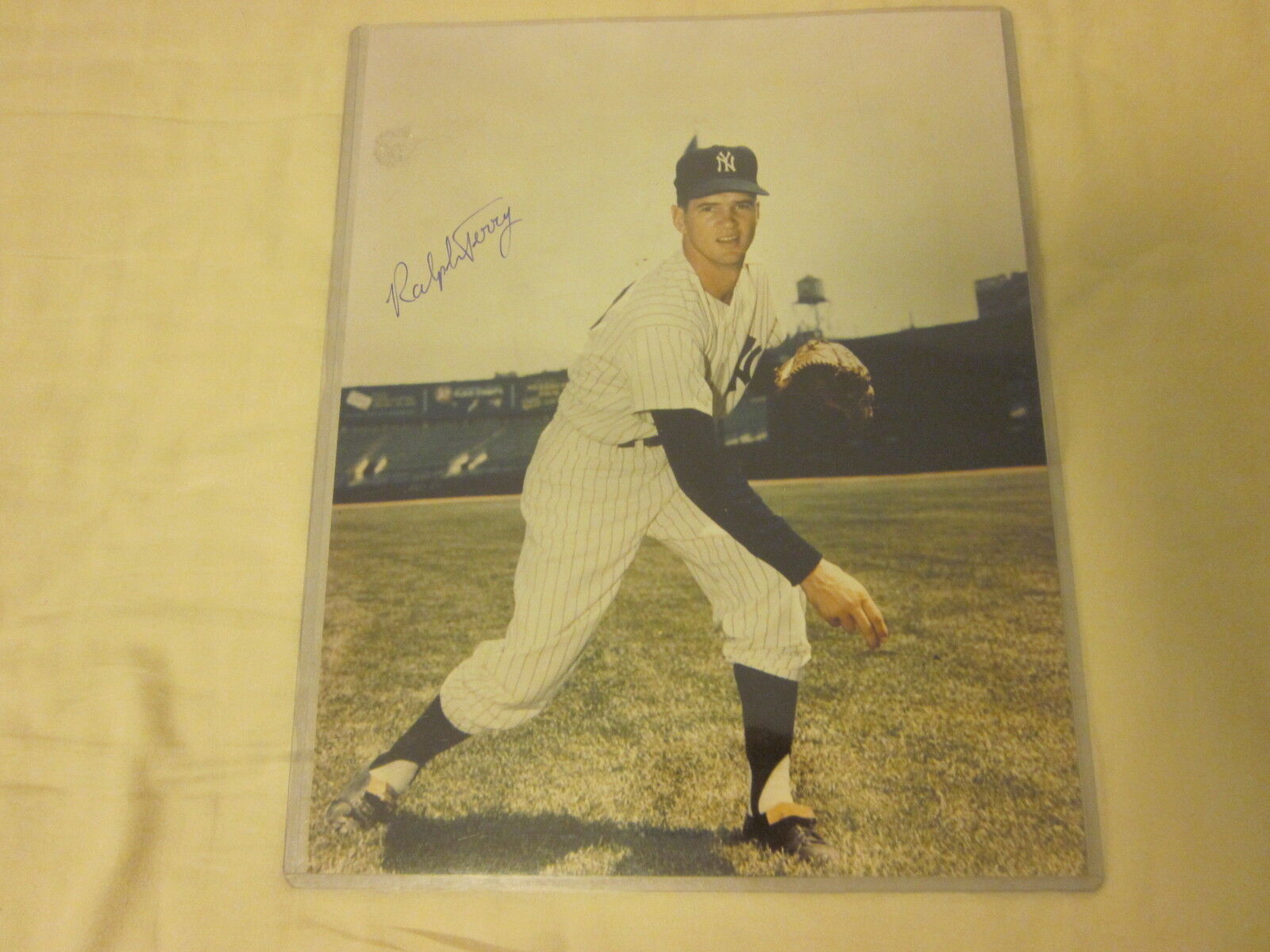 Ralph Terry New York Yankees Autographed 11" X 14" Photo