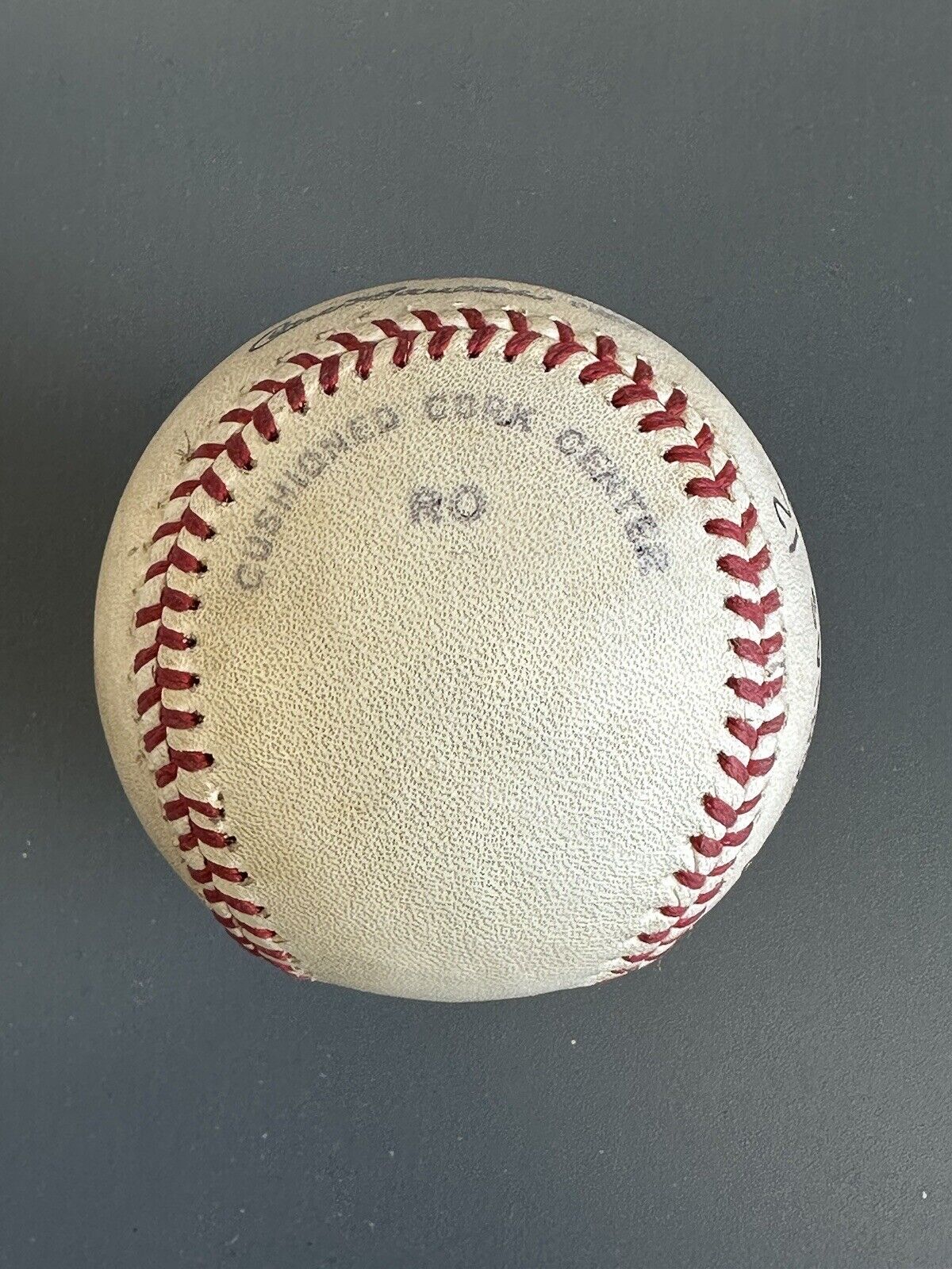 April 18, 1978 Rawlings Texas League GAME USED Baseball - Tulsa @ Arkansas