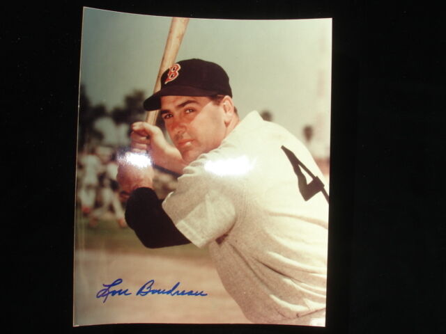 Lou Boudreau PSA/DNA Autographed 8x10