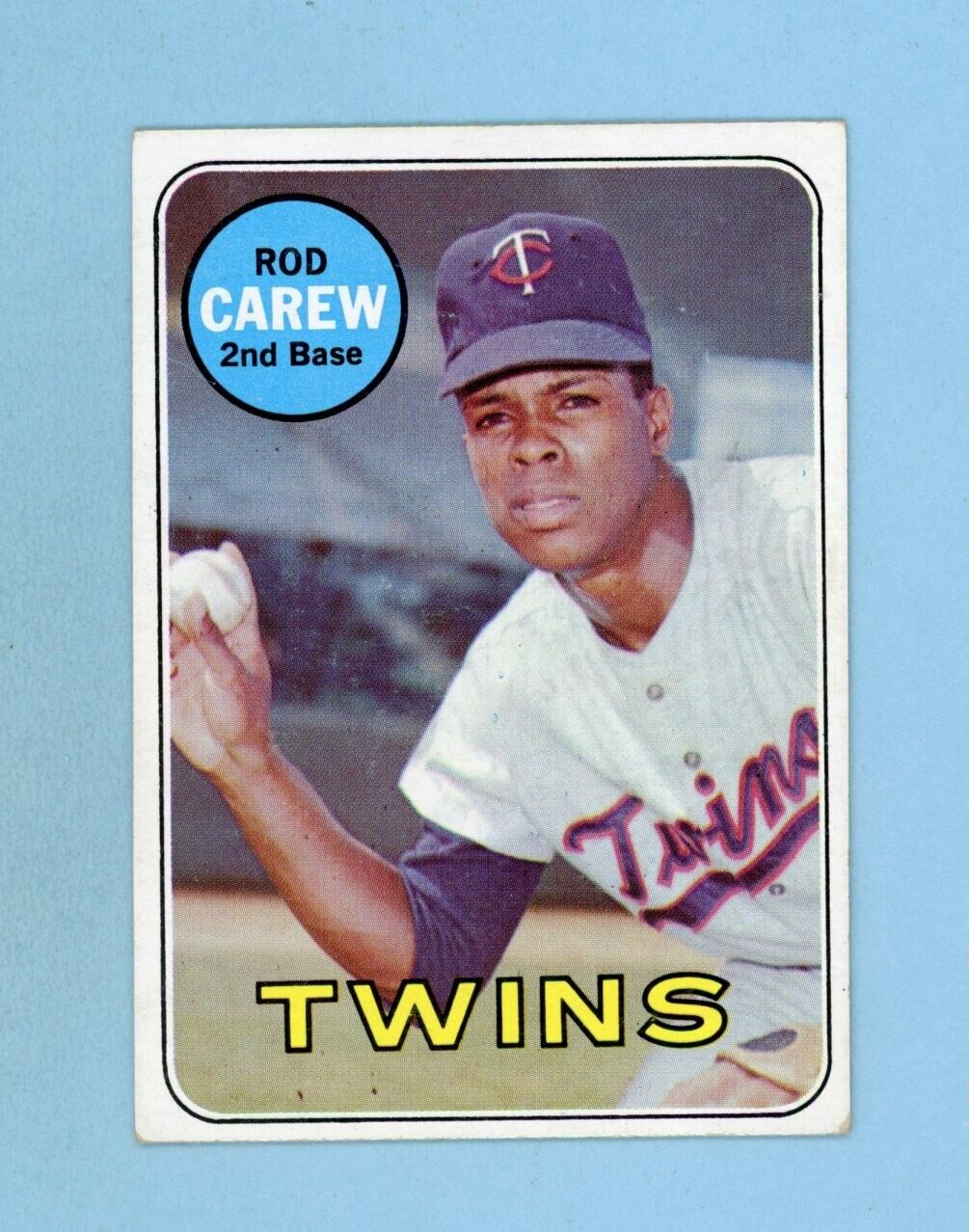 1969 Topps #510 Rod Carew Minnesota Twins Baseball Card EX-EX+