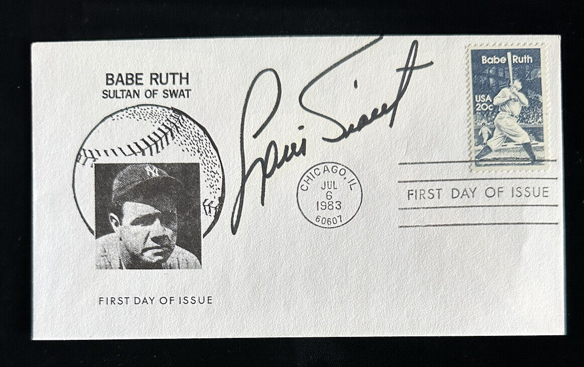 Luis Tiant Red Sox Indians SIGNED 1983 Babe Ruth FDC / Envelope w/ Hologram