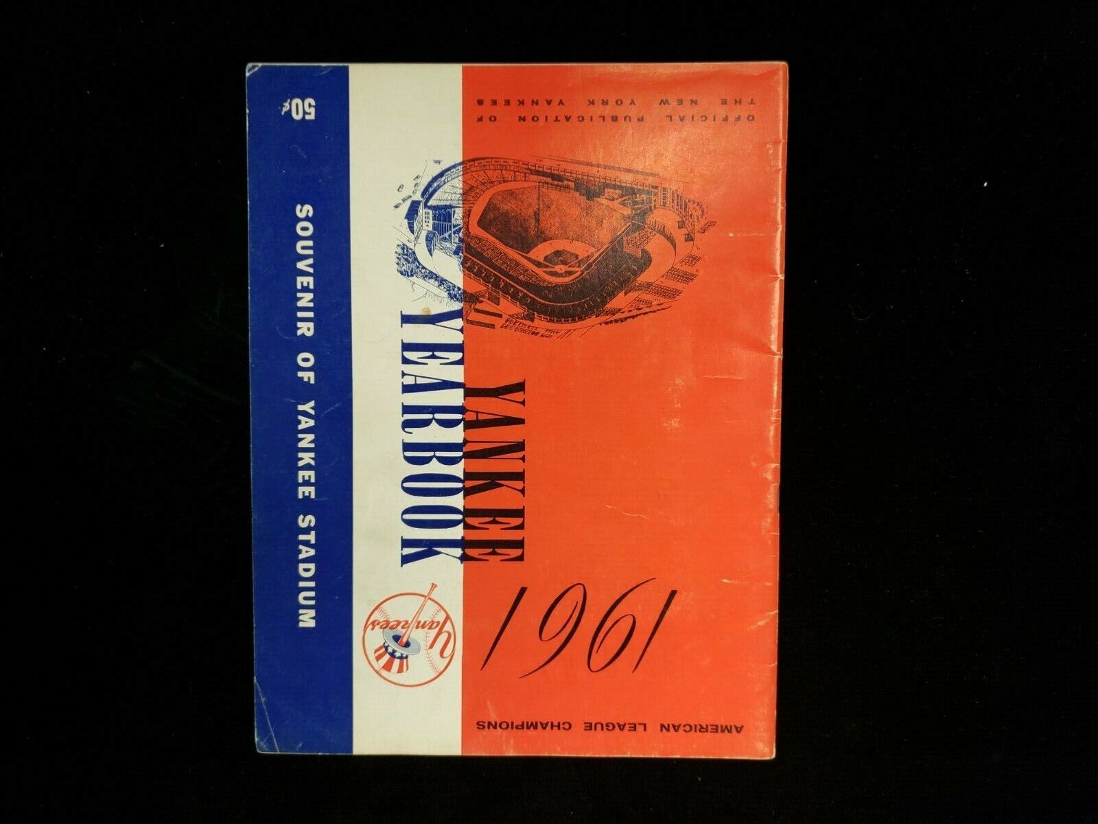 1961 New York Yankees Baseball Yearbook