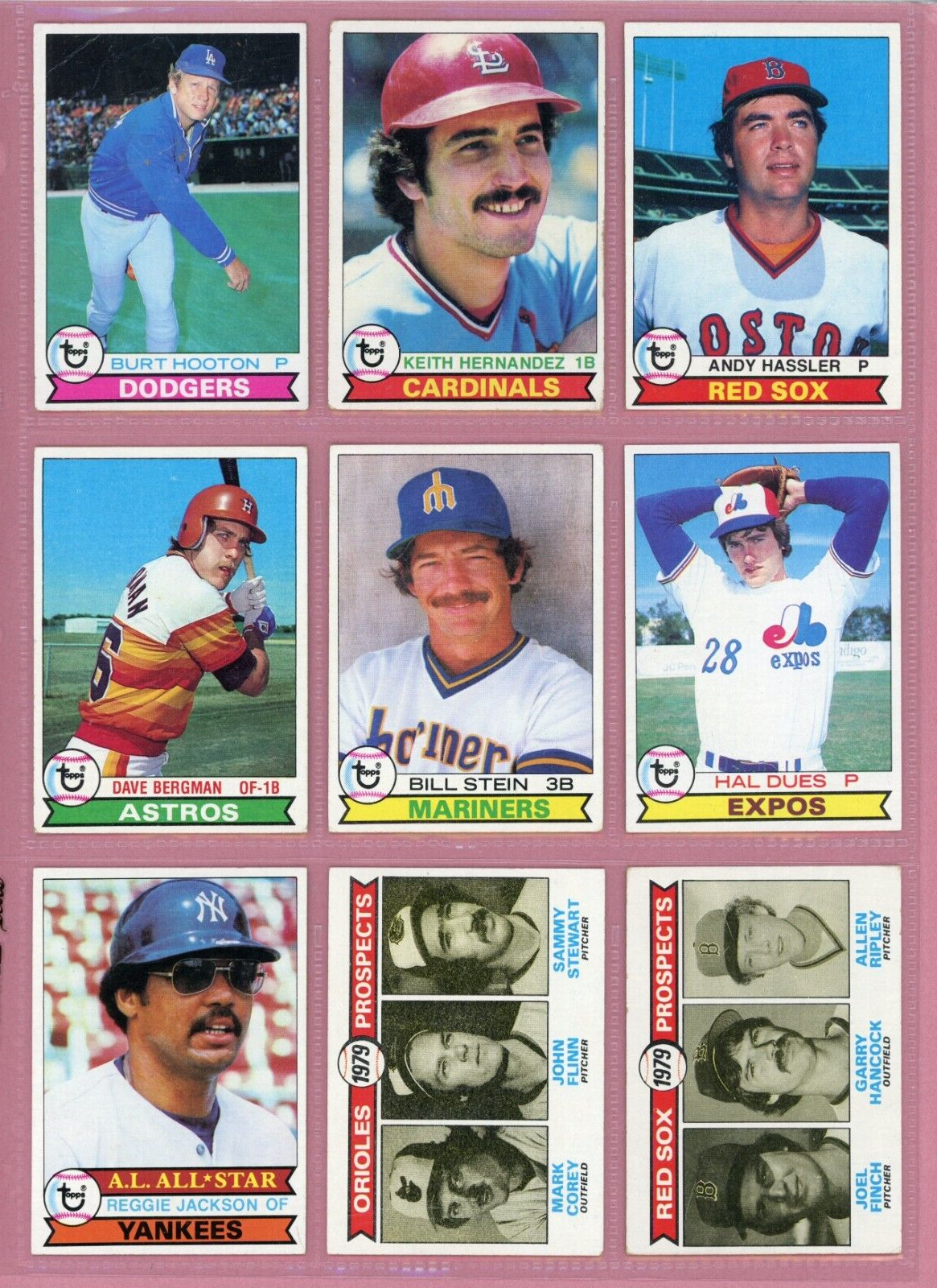 1979 Topps Complete Set of 726 Baseball Cards Mixed Grades