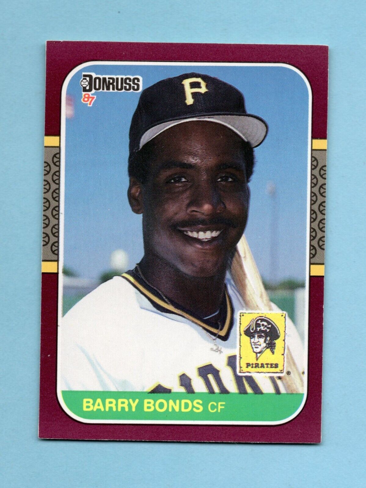 1987 Donruss Opening Day #163 Barry Bonds Pittsburgh Pirates Baseball Card NM