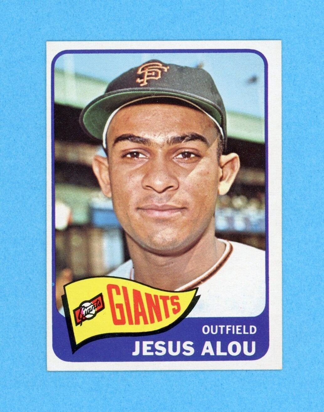 1965 Topps #545 Jesus Alou San Francisco Giants Baseball Card NM