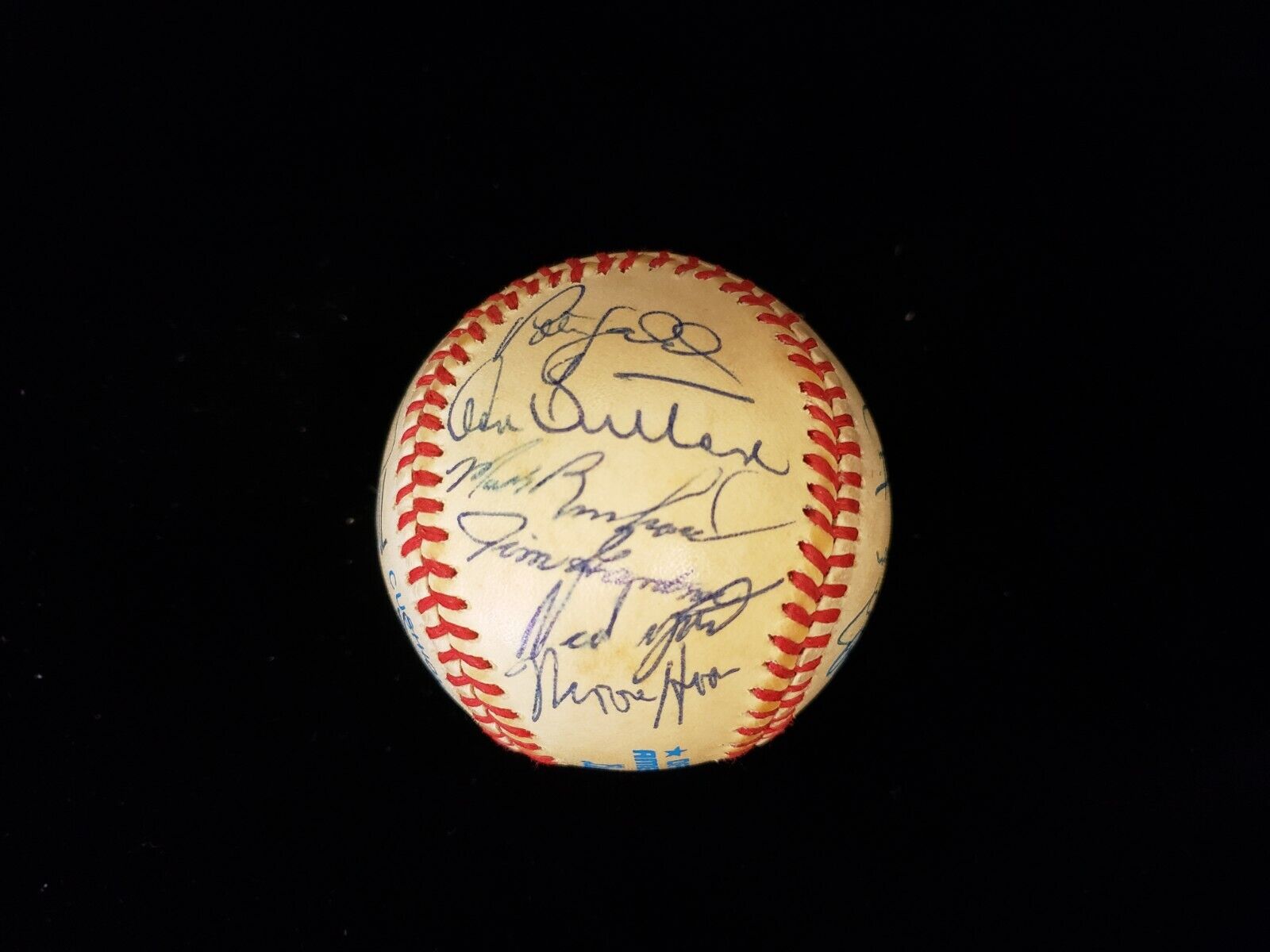 1983 Milwaukee Brewers Autographed AL Baseball - 24 Signatures!