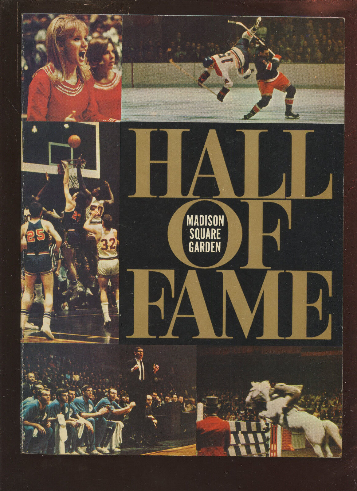 1967 Madison Square Garden Hall of Fame Magazine EXMT